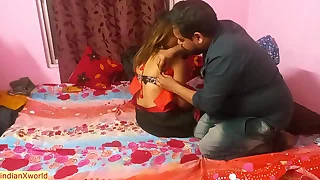 Indian paying visitor fucks hot sexy madam at her home! clear hindi audio